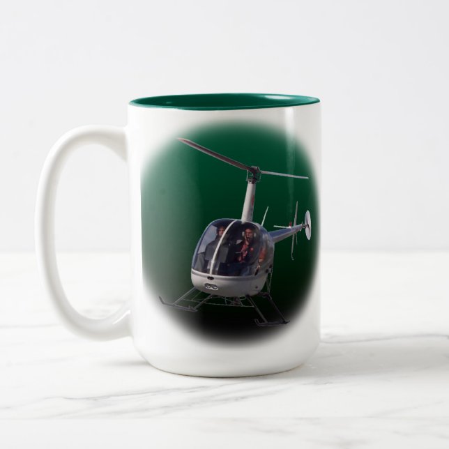Helicopter Coffee Mug Cool Helicopter Cups & Gifts (Left)