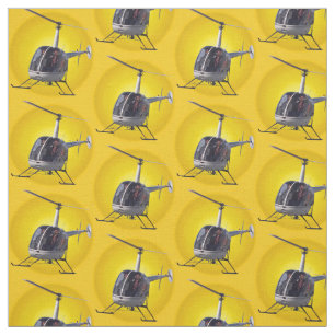 Helicopter Fabric Flying Helicopter Custom Fabric