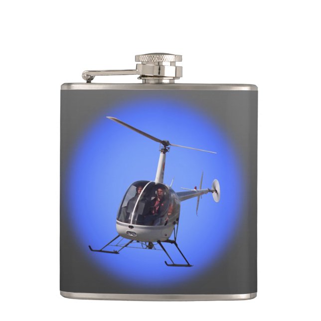 Helicopter Flask Customized Helicopter Drink Flask (Front)