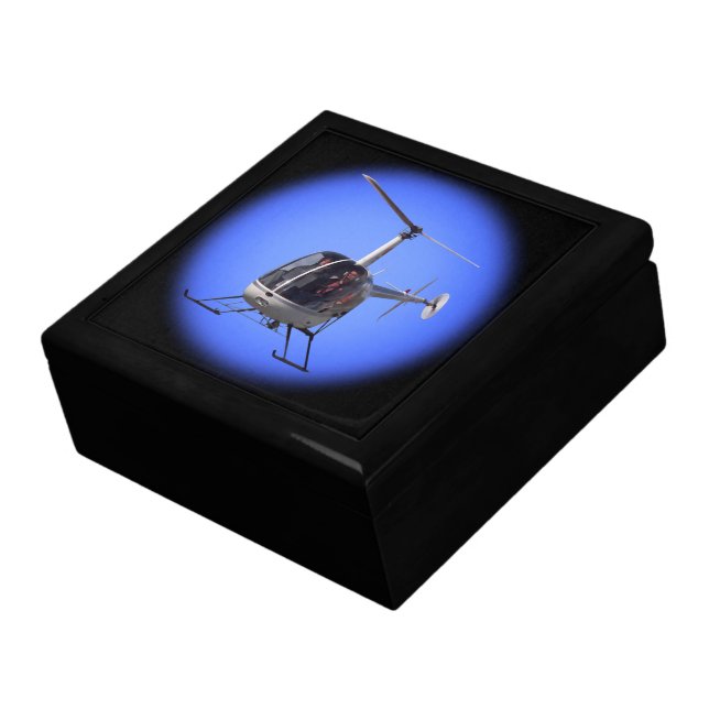 Helicopter Gift Box Cool Helicopter Jewerly Box (Side)