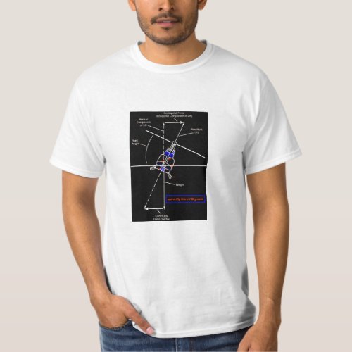 Helicopter Horizontal Components T_Shirt