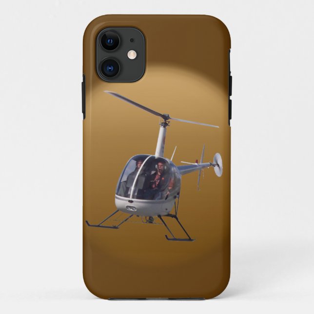 Helicopter iPhone 5 Case Cool Chopper Pilot Cases (Back)