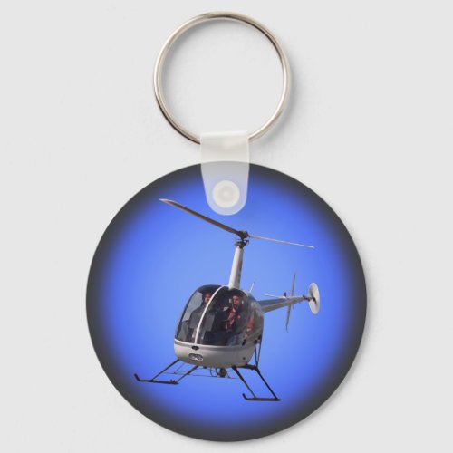 Helicopter Key Chain Cool Flying Helicopter Gifts