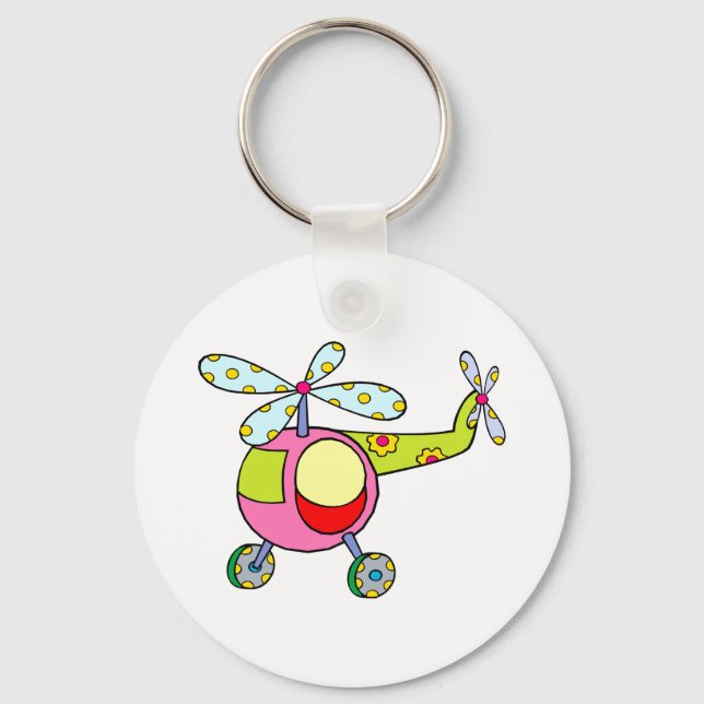 helicopter keychain (Front)