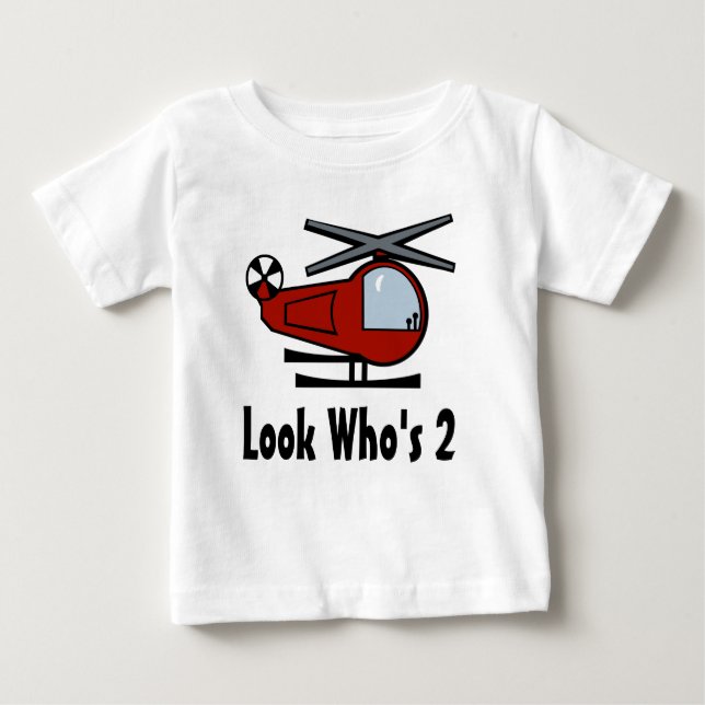 Helicopter Lil' Chopper Baby T-Shirt (Front)