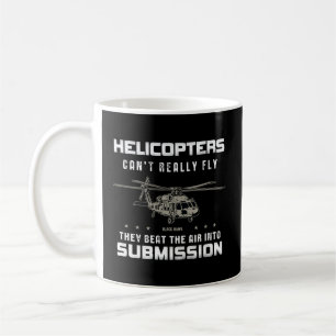 Helicopter Military Uh-60 Pilot Aviation Coffee Mug