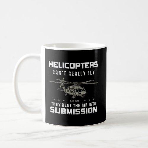 Helicopter Military Uh_60 Pilot Aviation Coffee Mug