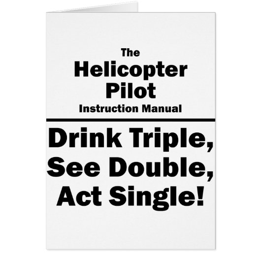 helicopter pilot cards (Front)