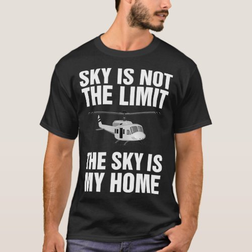 Helicopter Pilot Heli Aviator 12 T_Shirt