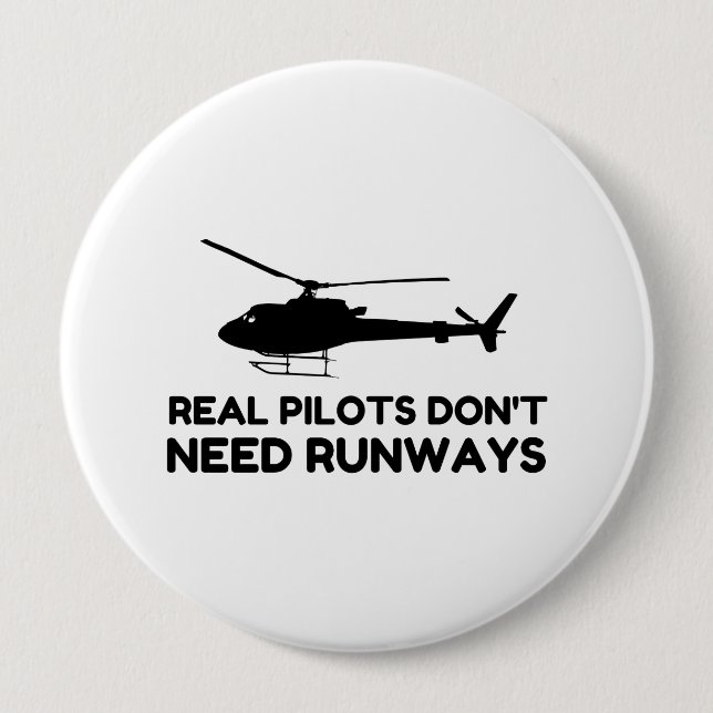 Helicopter PILOT RUNWAYS Button (Front)