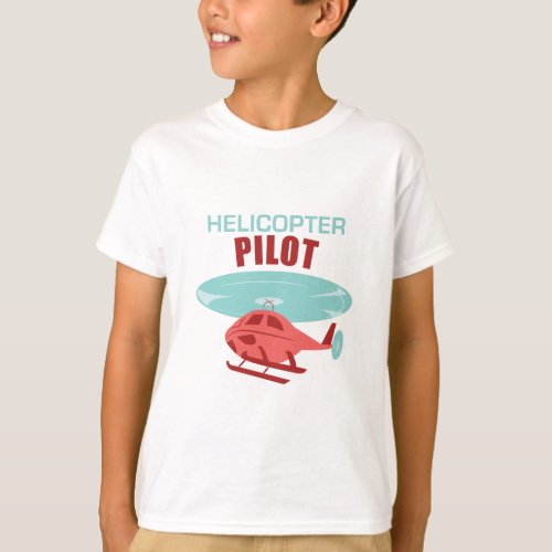 Helicopter Pilot T_Shirt