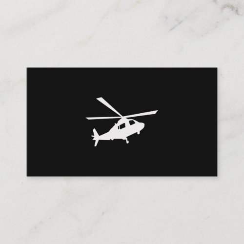 Helicopter Pilots Business Card