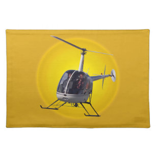 Helicopter Place Mats Helicopter Party Decor Gifts