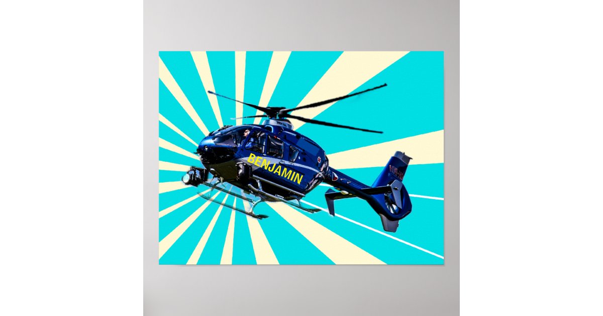 Helicopter Poster | Zazzle