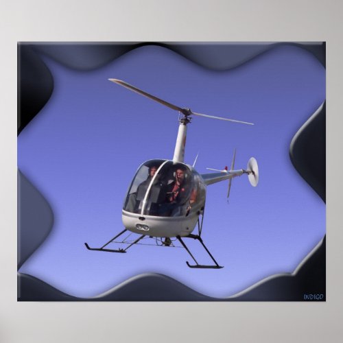 Helicopter Poster Prints Cool Chopper Pilot Poster