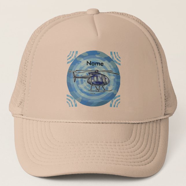 Helicopter Sky Chopper   Hat (Front)