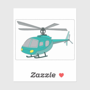 Helicopter Sticker