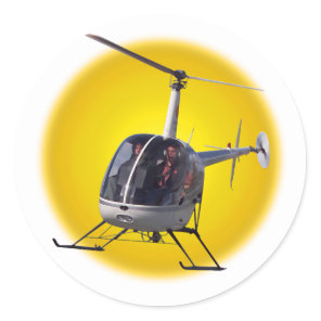 Helicopter Stickers Fun Helicopter Gift & Stickers
