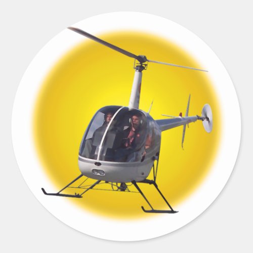 Helicopter Stickers Fun Helicopter Gift  Stickers