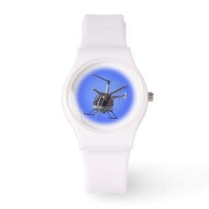 Helicopter Watch Cool Flying Helicopter Wristwatch