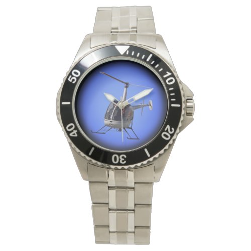 Helicopter Watch Cool Flying Helicopter Wristwatch