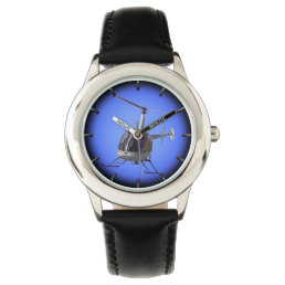 Helicopter Watch Cool Kids&#39; Helicopter  Wristwatch
