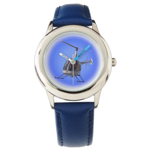 Helicopter Watch Cool Kids Helicopter  Wristwatch