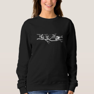 Helicopters Pilot Aviation Helicopter Sweatshirt