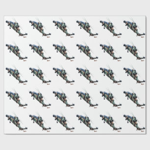 Helicopters Wrapping Paper
