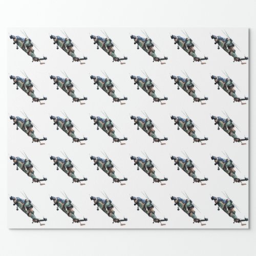 Helicopters Wrapping Paper