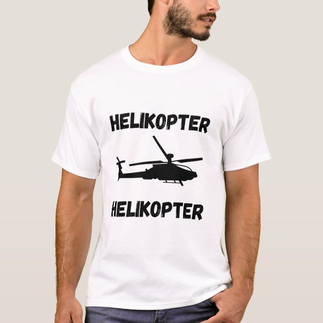 helikopter helicopter song meme tiktok sound T-Shirt (Front)
