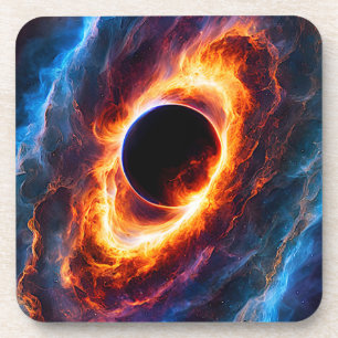 “Helionis” - Nebula and Galaxies Beverage Coaster