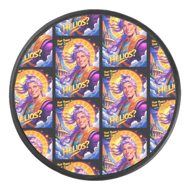 Helios Hockey Puck (Front)
