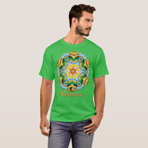 Helios Namaste Kaleidoscope T_shirt