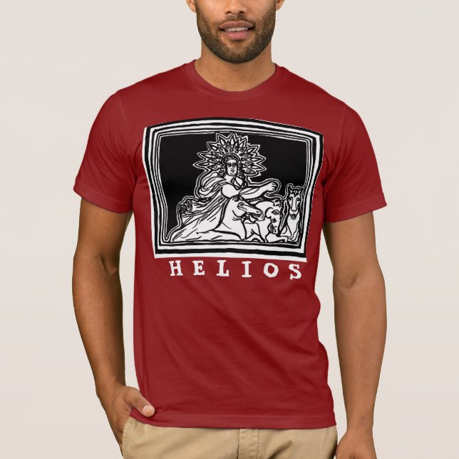Helios t-shirt by AncientAgesPrints (Front)
