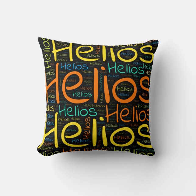 Helios Throw Pillow (Front)