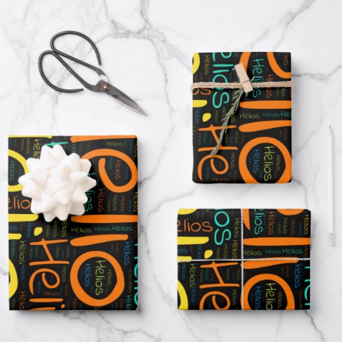 Helios Wrapping Paper Sheets