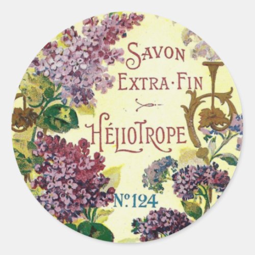 Heliotrope Savon Stickers