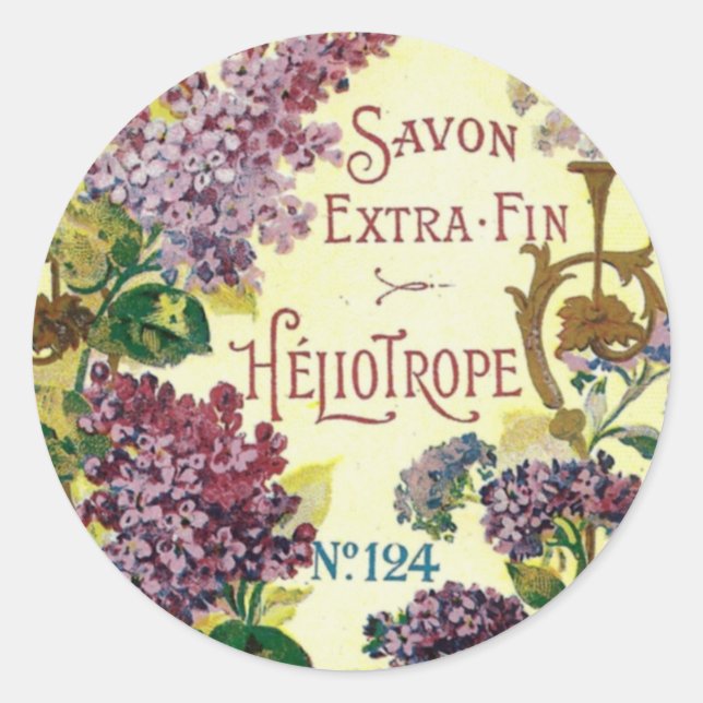 Heliotrope Savon Stickers (Front)