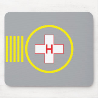 Helipad Mouse Pad Hospital 5