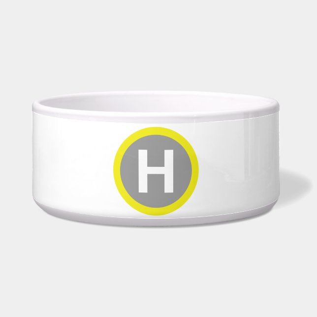 Helipad Sign Bowl (Front)