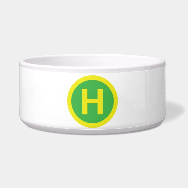 Helipad Sign Bowl (Front)