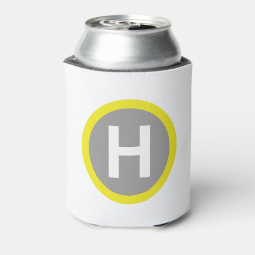 Helipad Sign Can Cooler
