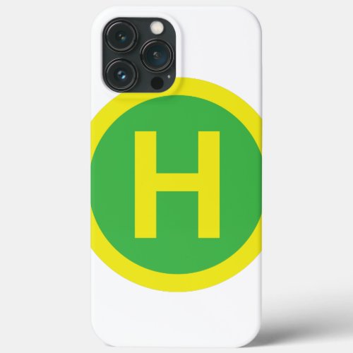 Helipad Sign iPhone 13 Pro Max Case