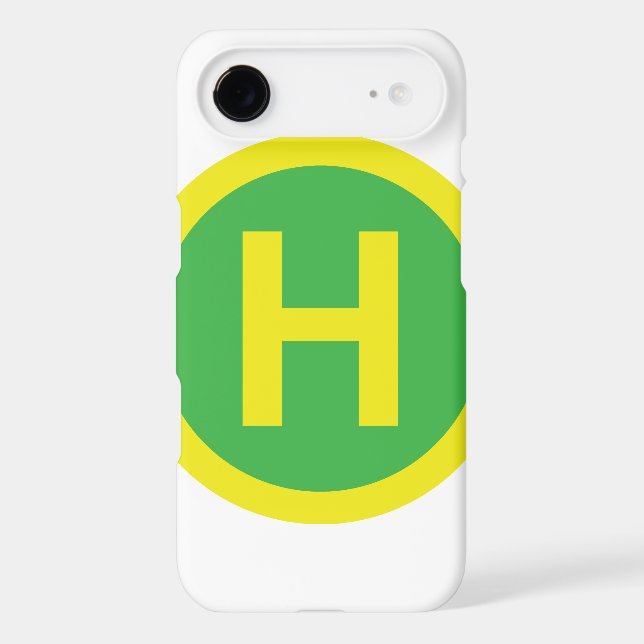 Helipad Sign Case-Mate iPhone Case (Back)