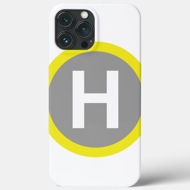 Helipad Sign Case-Mate iPhone Case (Back)