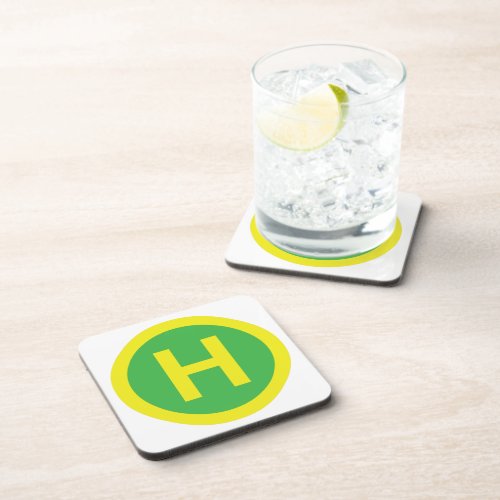 Helipad Sign Coaster