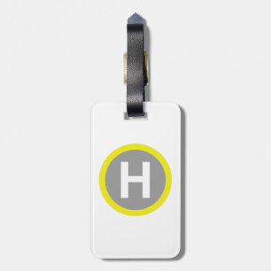 Helipad Sign Luggage Tag