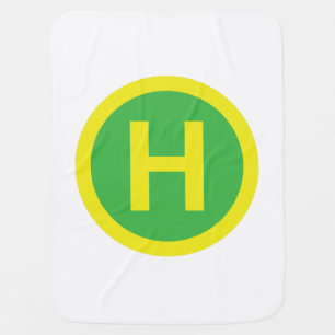 Helipad Sign Receiving Blanket