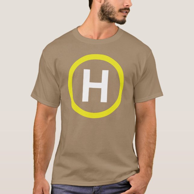 Helipad Sign T-Shirt (Front)